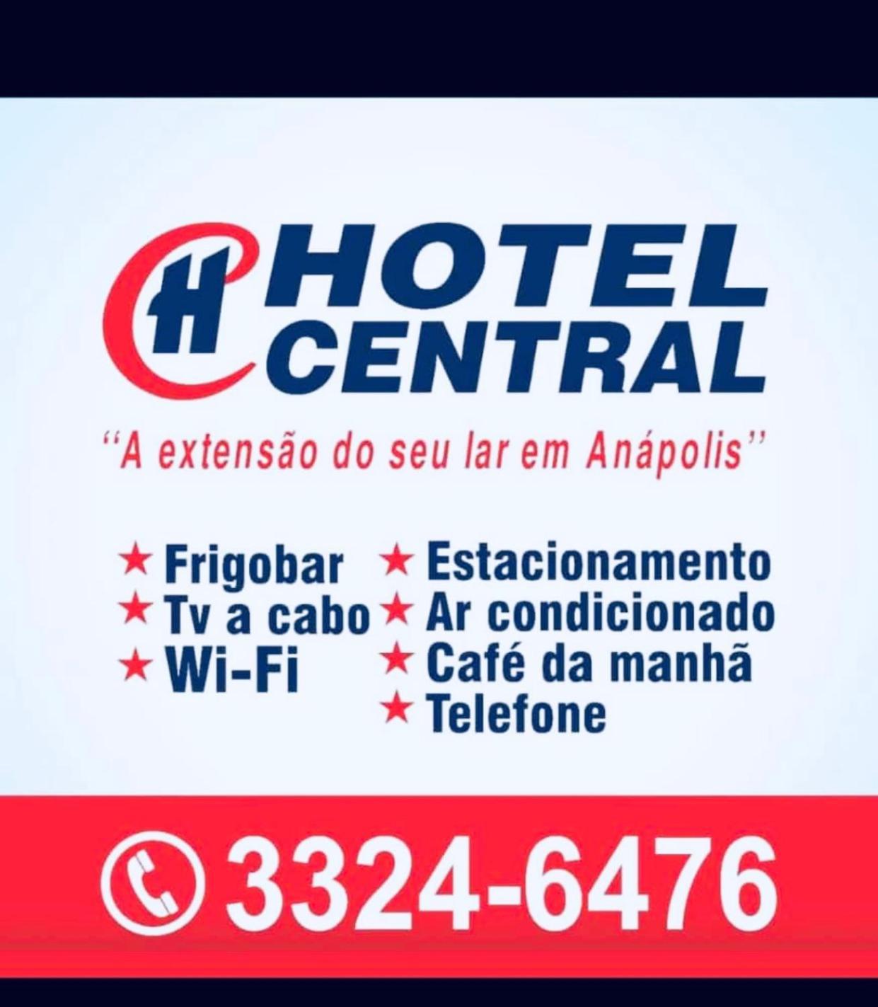 Hotel Central De Anápolis Dış mekan fotoğraf